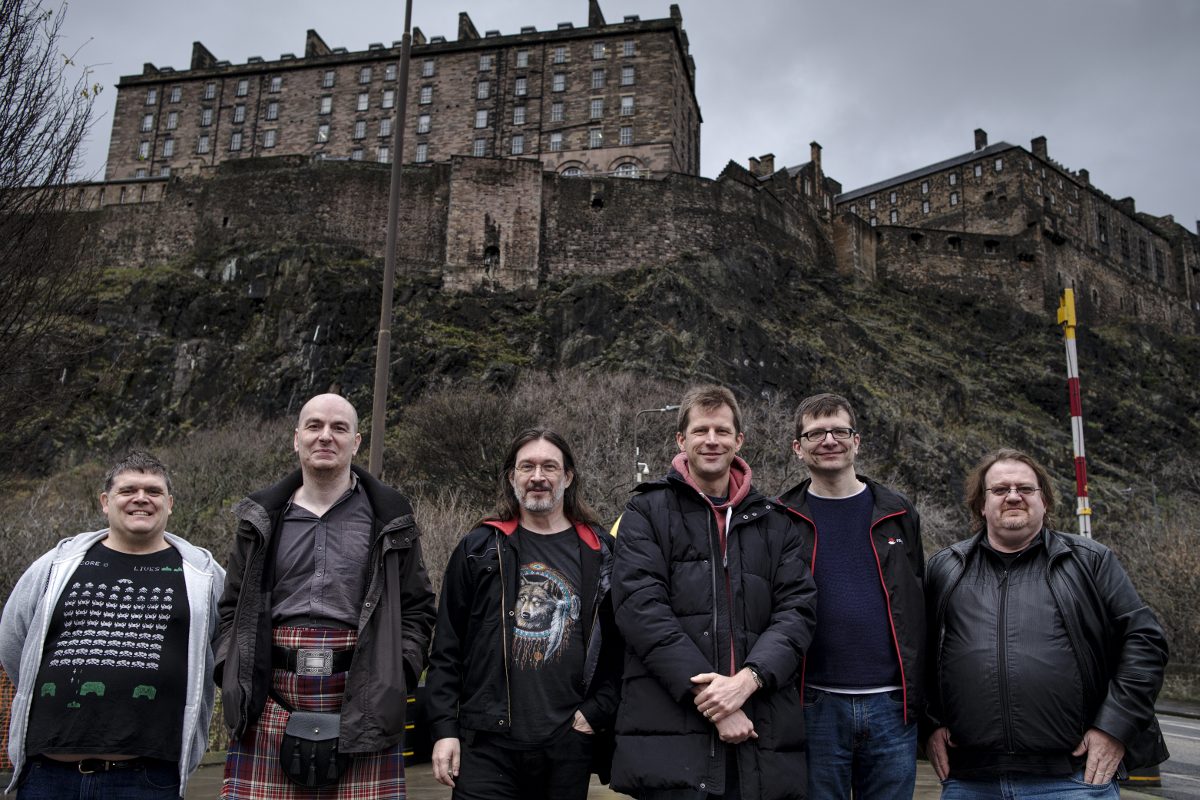 The OpenSSL Management Committee at a face-to-face meeting in front of Edinburgh Castle, November 2018