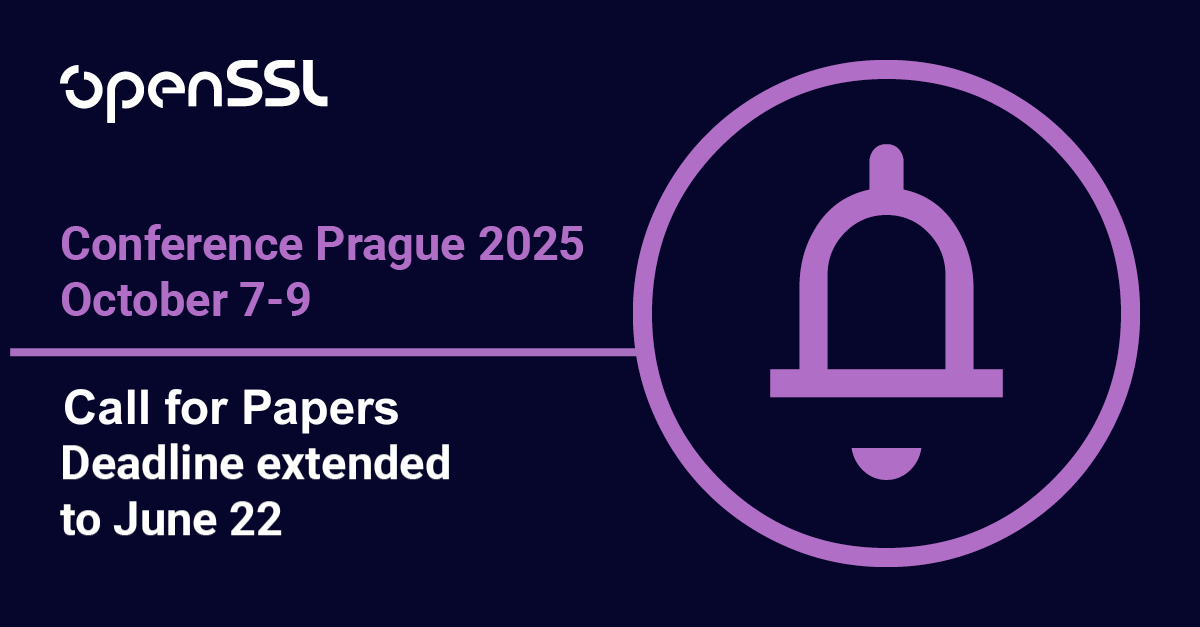 CFP Deadline Extended